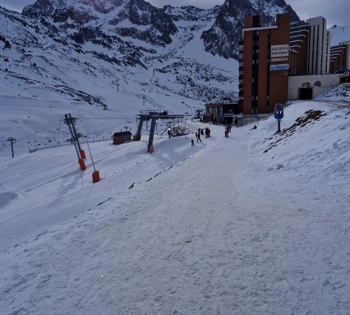 شقة Studio Pieds De Pistes, Residence Mongie-Tourmalet Bagnères-de-Bigorre